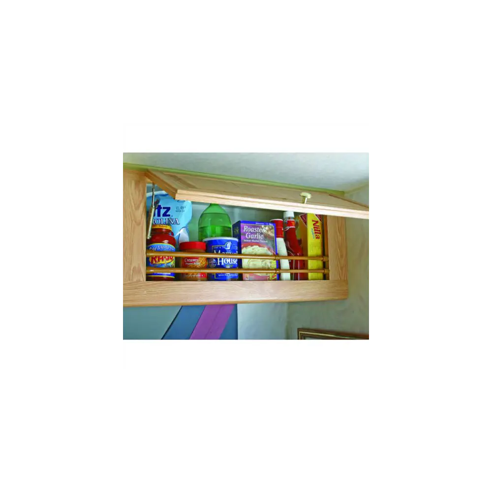 Spring Loaded Storage Bar - Oak - Large - CAM43823